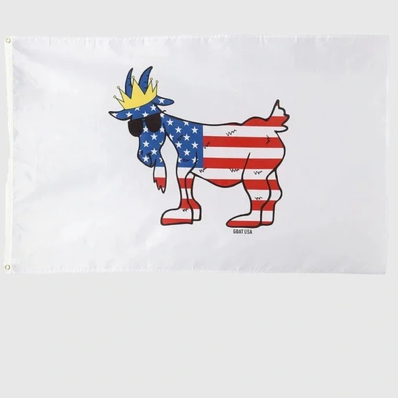 GOAT USA Freedom Flag - Picture 1 of 3